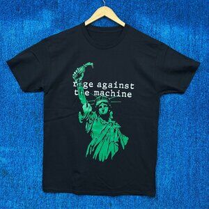 Rage Against The Machine Lady Liberty Heavy Metal Band T-Shirt Large